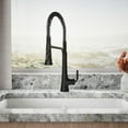 thumbnail image 5 of Kohler 23765-BL Tone Semi Professional Kitchen Sink Faucet Matte Black, 5 of 9