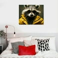 thumbnail image 5 of Nawypu Panda Prints, Funny Pandas, Panda Gifts, Panda Wall Prints, Panda Wearing Glasses Hanging Art, Panda Art Canvas, Boho Wall Art, Arts, 5 of 6