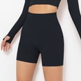 thumbnail image 3 of Gibobby Pantalones De Casuales Para Mujer Mallas deportivas de verano para mujer, pantalones cortos de Fitness sin costuras, mallas de Yoga, pantalones de Yoga de alta elastic(Negro, M), 3 of 5
