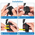 thumbnail image 5 of Geekria Replacement Ear Pads for Plantronics BackBeat FIT 500/ FIT 505 Headphones Ear Cushions, Repair Parts (Black), 5 of 6