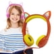 thumbnail image 1 of Auriculares de oreja de gato para con micrófono 85dB límite de volumen naranja, 1 of 9