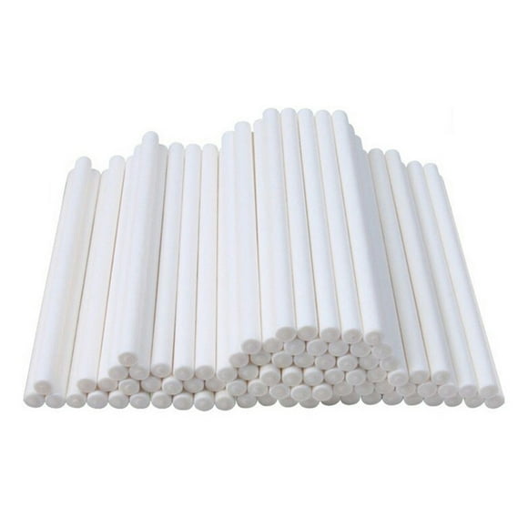 100PCS 5.91in Paper Lollipop Sticks Multifunctional Sucker Stick Cake Pop Sticks