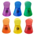 thumbnail image 7 of 12Pcs Bag Sealing Clip Anti-Slip Refrigerator Magnetic Bag Clip Bright Color Translucent Food Storage Clip for Home, 7 of 7