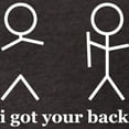 thumbnail image 3 of CafePress - I Got Your Back T Shirt - Mens Football Shirt, 3 of 4