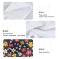 thumbnail image 2 of Yayeee Kitchen Hanging Hand Towels Set of 2 with Loop Bathroom Absorbent Tie Towel, Small Colorful Flower, 2 of 7
