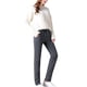 thumbnail image 3 of Pantalones de chándal con forro de sherpa para mujer, pantalones de chándal de invierno con cintura elástica S Nituyy GL714-FF64357B1, 3 of 7