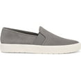 thumbnail image 2 of Vince Women's Blair 5 Slip on Sneaker Stone Grey Suede 6.5M, 2 of 5