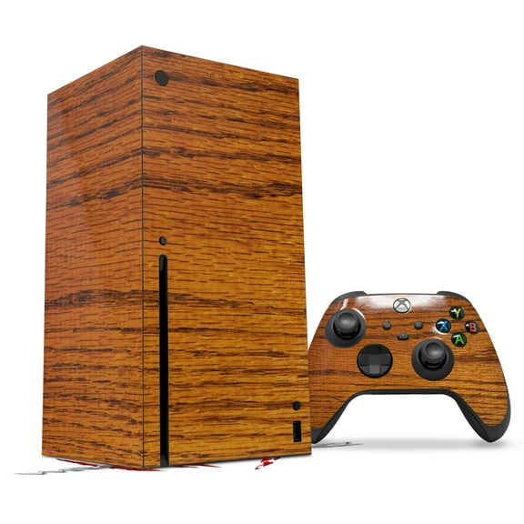 WraptorSkinz Skin Wrap compatible with the 2020 XBOX Series X Console and Controller Wood Grain - Oak 01 (XBOX NOT INCLUDED)