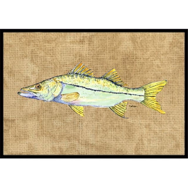 Carolines Treasures 8819MAT 18 x 27 In. Snook Indoor or Outdoor Mat