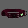 thumbnail image 3 of Toy Doggie Essential Nylon Reflective Collar Hot Pink XXS for XXSmall Dogs or Cats, 3 of 10