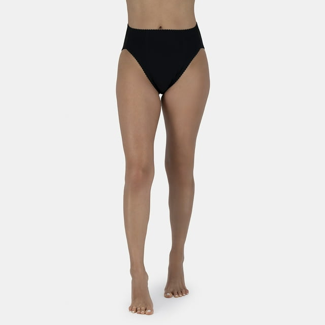 Pantaleta Corte Frances de Algodón con refuerzo Divina 3 Piezas Divina E2030C