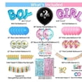 thumbnail image 2 of Gender Reveal Decoration Party Package Baby Shower Photo Props, Streamers, Balloons Baby Shower Balloons Decoration Party Package Gender Reveal & Baby, 2 of 5