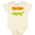 thumbnail image 3 of Inktastic 1st Birthday Alligator Jungle Boys or Girls Baby Bodysuit, 3 of 5