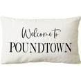 thumbnail image 3 of Funny Couple Themed Pillowcase Decorations For Home Wedding Room, Welcome To ..., 3 of 4