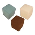 thumbnail image 1 of GUOOL Housse Extensible pour Tabouret Repose-Pieds Rectangulaire, 3 Pcs, 2533cm, 1 of 8