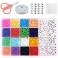 thumbnail image 2 of 6600pcs Kits de espaciadoras para joyas para niñas DIY hecha Artesanía de manualidades, 2 of 9