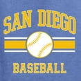 thumbnail image 6 of Wild Bobby City of San Diego Baseball Fantasy Fan Sports Men's T-Shirt, Vintage Heather Blue, X-Large, 6 of 6