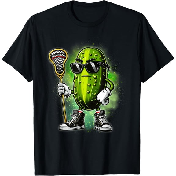 Simple Fit Pickle Playing Lacrosse Sports Trendy For Boys T-Shirt All Size S-5Xl
