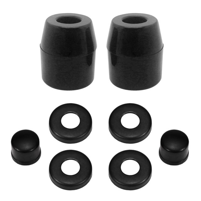 Generic 7-Inch Skateboard PU Shock Absorber Kit with Conical Bushings, Pivot Cups, and Washers for Longboards & Cruisers (Multiple Colors)