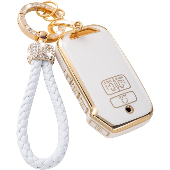 Key Fob Cover Compatible with Fit for Kia Cerato Ceed Forte NIRO Sorento Seltos Sportage Soul Telluride Soft TPU Keychain Case Holder Protector
