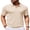 Champagne, variant on COOFANDY Mens Knit Polo Shirts V Neck Short Sleeve Stretch Polo T Shirt Casual Golf Shirts