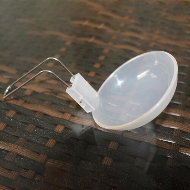 Utensilio de de Sopa para Acampar, Utensilios de Cocina Ligeros, Cubiertos, Accesorios para , de Sopa Transparente para Mochiler Macarena cuchara plegable