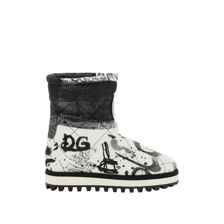

Dolce & gabbana printed nylon boots