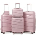 thumbnail image 1 of Joyway - Ensemble de 5 Valises Rigides à Roulettes avec Serrure TSA - (Extensible en Format Cabine 20 Pouces) (24 Pouces, 28 Pouces) - Idéal pour l'École, les Voyages et les Fins de Semaine, 1 of 7