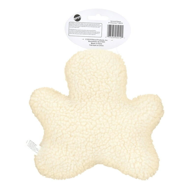 Ethical Pet SPOT Vermont Fleece Chew Man Dog Toy Ethical Pet SPOT Vermont Fleece Chew Man Dog Toy