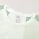 thumbnail image 5 of Blusas y camisas de manga corta y cuello redondo para hombre. Blusa de manga corta con cuello redondo, elástica, de color liso y empalmada., 5 of 6