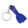 thumbnail image 2 of Llavero de buceo Diver Keyring Keys Charm Dive Fans Diver Bag Colgante con cremallera Azul Cola Buceo llavero, 2 of 5