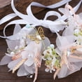 thumbnail image 4 of Diadema Decoración imitación Cadena de cabellero Tela Tocados Tiara de para aniversarios Boda Baile , Muñequera Pulsera tipo 6 Soledad Pedazos nupciales del pelo, 4 of 4