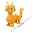 thumbnail image 2 of BallsFHK 2024 Year Of The Dragon Mascot Chinese Dragon Satin Doll New Year Rag Doll Annual Celebration Small Doll Plush Toys, 2 of 4