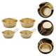 thumbnail image 3 of 4pcs Hogar Soup Bowls Bebe Bowls Frío Wine Bowls Arroz Bowl (Dorado), 3 of 6