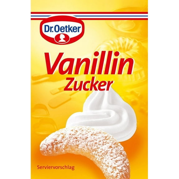 Dr. Oetker Vanillin Zucker (Vanilla Sugar) (2 x 5 bags)
