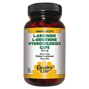 L-Lysine 500 mg de B-6 par Country Life 100 Comprimés