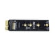 thumbnail image 1 of Adaptador M.2 NVME SSD Tarjeta de conversión PCIE M2 Key SSD Drive Riser para ordenador portátil, 1 of 5