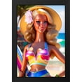 thumbnail image 2 of Stephen Chambers 11x14 Black Modern Wood Framed Wall Art Titled - Barbie 6, 2 of 6