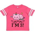 thumbnail image 3 of Inktastic Third Birthday Cat Unicorn Girls Toddler T-Shirt, 3 of 5