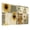 Color 2, variant on 8 Pack Art Acoustic Panels Sound Absorbing Seamless Floral Golden Beige White Flowers Elegant Decorative Design Decorative Soundproof Wall Panels Self Adhesive for Nursery Game Room Bedroom 48"x32"