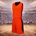 thumbnail image 2 of Krdevn Boys Basketball Set Sleeveless Breathable Uniform for Training and Games,9-10 Years, 2 of 4