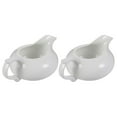 thumbnail image 2 of Shisuyan 2Pcs Sauce Container Sauce Boat Coffee Ceramic Sauce Cup Ceramic Gravy Boat Gravy Container, 2 of 8