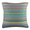 Cancun - Candy, variant on Fab Habitat Outdoor Premium Recycled Plastic Pillow - Waterproof, Fade Resistant - Spanish Tile Farmhouse - Patio, Porch, Deck, Balcony - Seville - Multicolor Blue - 20" x 20"