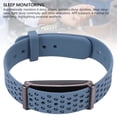 thumbnail image 3 of Xirurus Smart Bracelet 24H Sleep Tracking 127 Sports Modes Water Proof Fitness Tracker Band with Call Reminder Alarm Clock Camera Control For Running Blue[cite: 1], 3 of 9