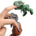 thumbnail image 2 of Figuras de acción de Anime de dinosaurio que muerde los dedos, juguetes creativos divertidos, tiranosaurio Tricky, simulación de dinosaurio, modelo de juguete para Navidad, 2 of 4