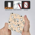 thumbnail image 4 of PAYOHTO Toggle Light Switch Wall Plate Cute Doodle Wild Animal Kids Pattern Double Switch Cover Standard Size 2-Gang 4.50" x 4.5" Unbreakable Polycarbonate Thermoplastic, 4 of 6