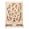 thumbnail image 1 of Wooden Marble Game Toy Children Marble Shooting Toy Desktop Educational Toy, 1 of 6