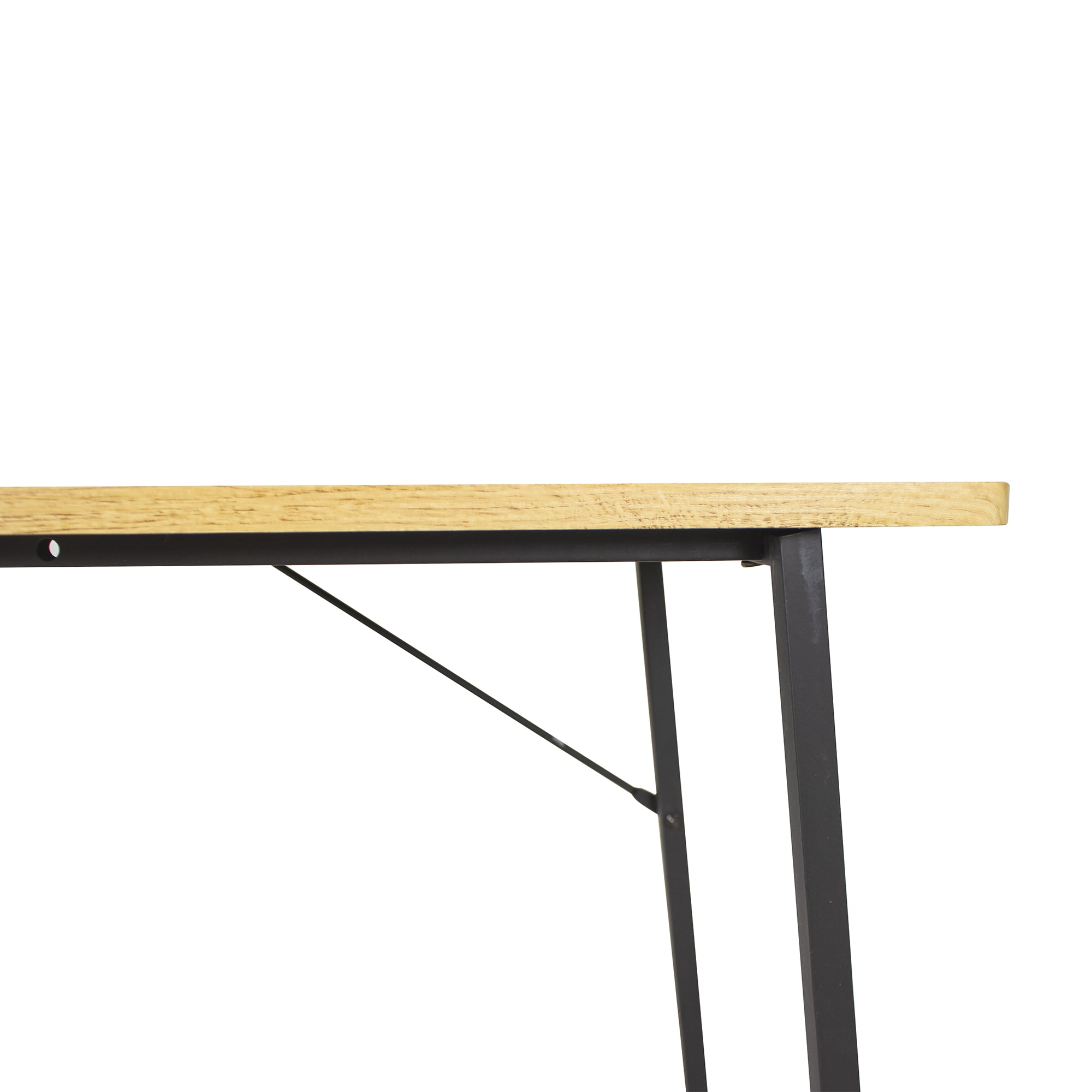 Wooden Console Sofa Table, Entryway Table with 2-Tier Storage Shelves for Living Room, Bedroom
