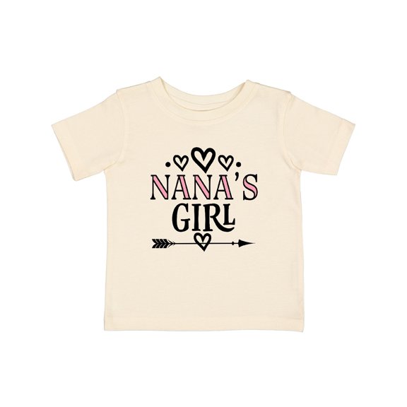 Inktastic Nana Girl Granddaughter Girls Baby T-Shirt