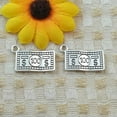 thumbnail image 2 of K-KED 198 Pcs Tibetan Silver "100 Dollar" Charms Pendant 21X10MM S5295, 2 of 4